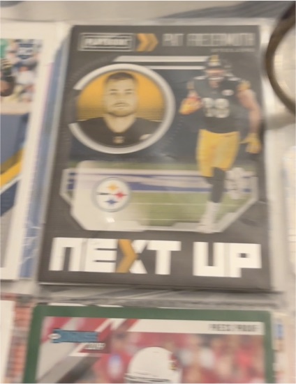 2021 Panini Playbook Next Up #NXT-PFR Pat Freiermuth — front