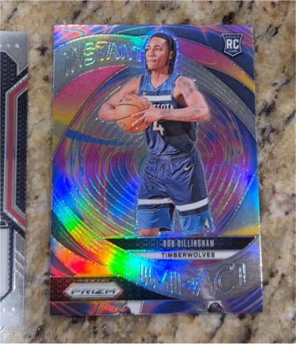 2024-25 Panini Prizm #8 Rob Dillingham Instant Impact — front
