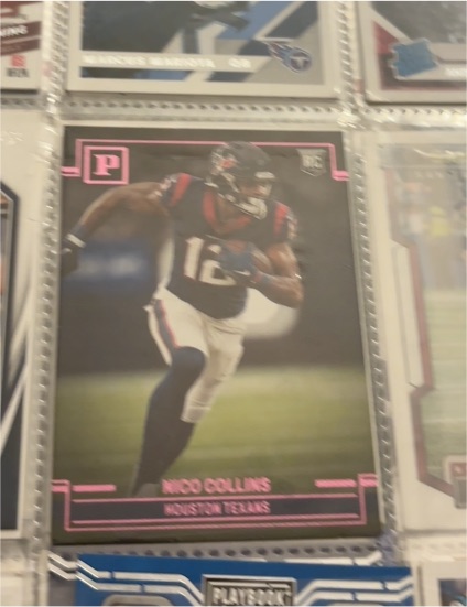2021 Panini Chronicles #PA-32 Nico Collins — front