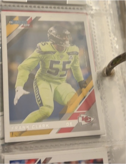 2019 Panini Donruss #232 Frank Clark — front