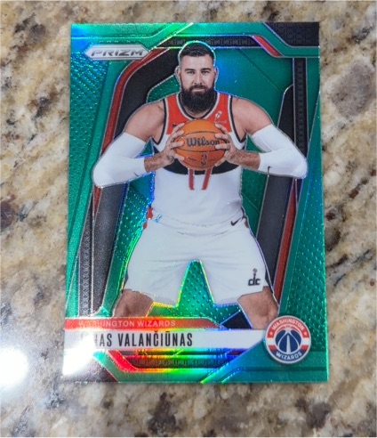 2024-25 Panini Prizm #76 Jonas Valanciunas — front