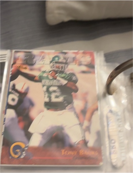 1996 Classic NFL Rookies #50 Tony Banks — front