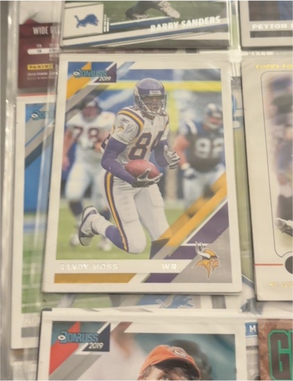 2019 Donruss Randy Moss — front