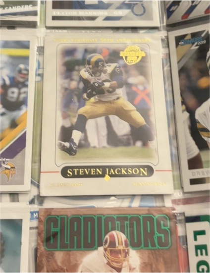 2005 Topps #170 Steven Jackson — front