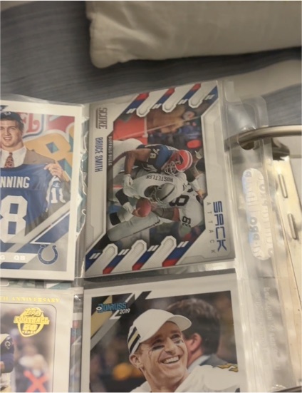 1991 Score #15 Bruce Smith — front