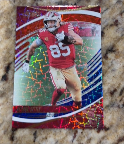 2025 Panini Absolute #18 George Kittle — front