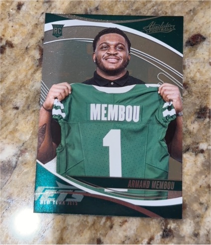 2025 Panini Absolute #105 Armand Membou — front