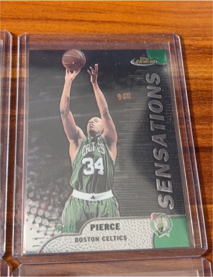 1999-00 Topps Finest Sensations #127 Paul Pierce — front