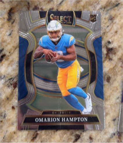 2025 Panini Select Concourse #2 Omarion Hampton — front