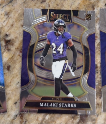 2025 Panini Select #61 Malaki Starks — front