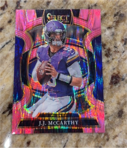 2025 Panini Select #63 J.J. McCarthy — front