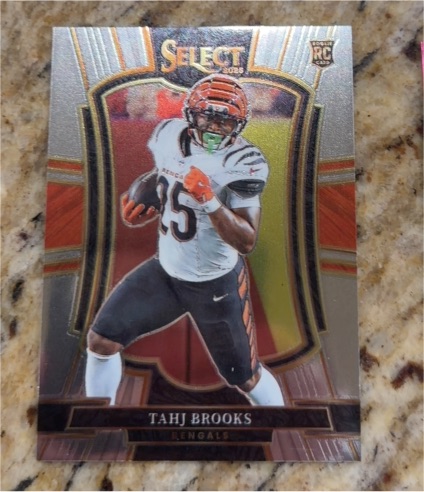 2025 Panini Select Premier Level #158 Tahj Brooks — front
