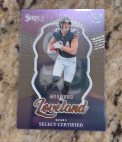 2025 Panini Select Certified #6 Colston Loveland — front