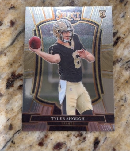 2025 Panini Select #141 Tyler Shough Premier Level RC — front
