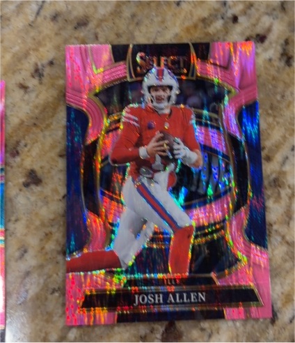 2025 Panini Select Concourse #86 Josh Allen — front