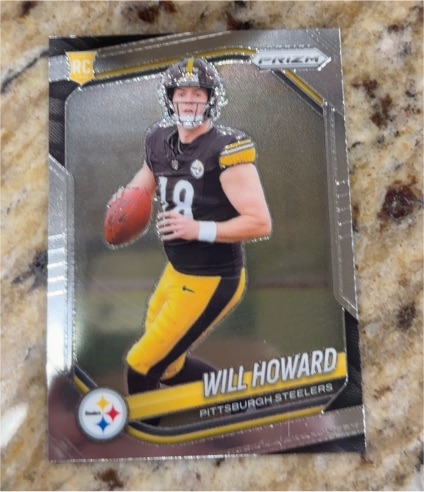 2025 Panini Prizm #367 Will Howard — front