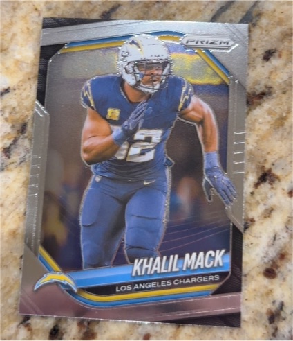 2025 Panini Prizm #161 Khalil Mack — front