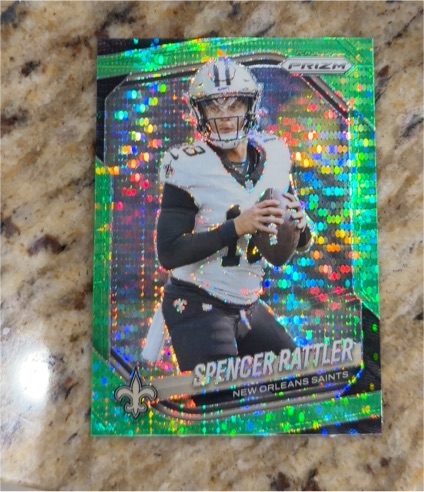 2025 Panini Prizm #186 Spencer Rattler — front