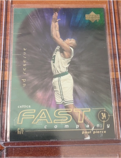 2000-01 Upper Deck Reserve Fast Company #FC10 Paul Pierce — front