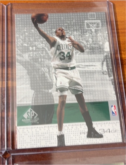 2000-01 SP Authentic #4 Paul Pierce — front
