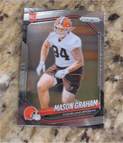 2025 Panini Prizm #354 Mason Graham — front