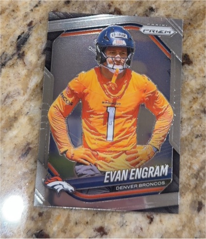 2025 Panini Prizm #277 Evan Engram — front