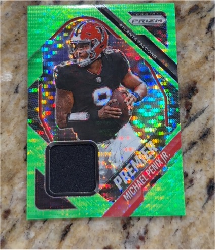 2025 Panini Prizm Premier Jerseys #PJY-MPX Michael Penix Jr. — front