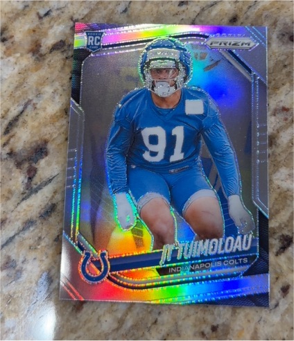 2025 Panini Prizm #324 JT Tuimoloau — front