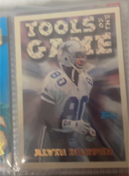 1994 Topps #548 Alvin Harper Tools of the Game — front