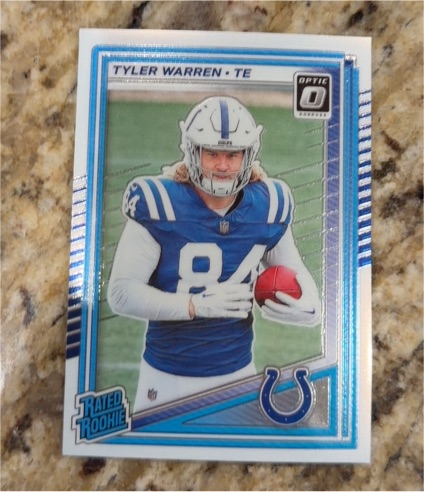 2025 Panini Donruss Optic #234 Tyler Warren — front