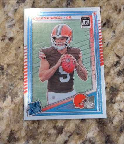 2025 Panini Donruss Optic #263 Dillon Gabriel — front