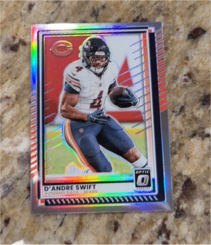 2025 Panini Donruss Optic #154 D'Andre Swift — front
