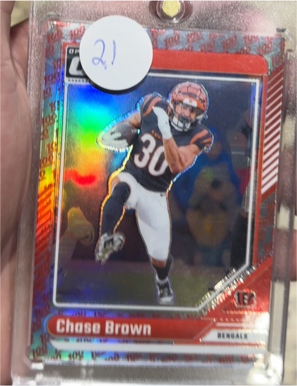 2024 Panini Donruss Optic #41 Chase Brown — front