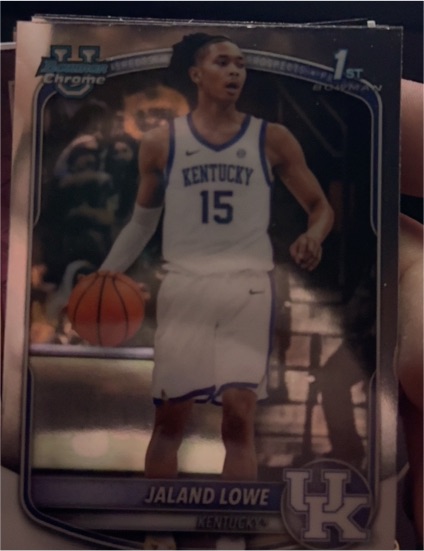 2025-26 Bowman Chrome University #BCP-23 Jaland Lowe — front