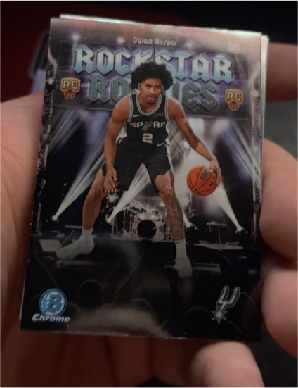 2025-26 Bowman Chrome #RR-2 Dylan Harper — front