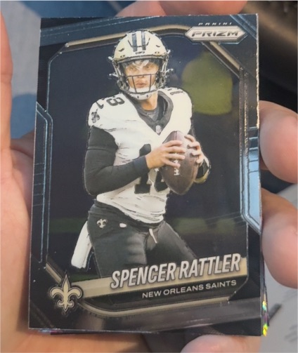 2025 Panini Prizm #186 Spencer Rattler — front