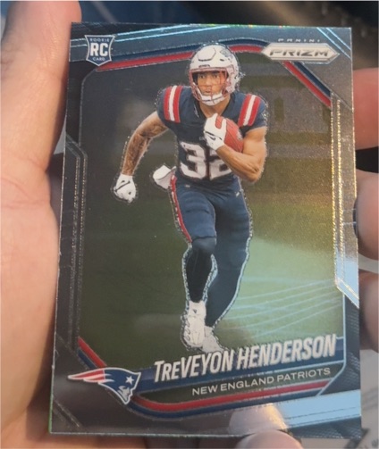 2025 Panini Prizm #343 TreVeyon Henderson — front