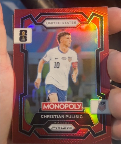 2026 Panini Prizm Monopoly #47 Christian Pulisic — front
