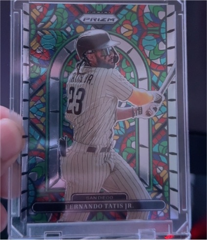 2022 Panini Prizm Stained Glass #SG-1 Fernando Tatis Jr. — front