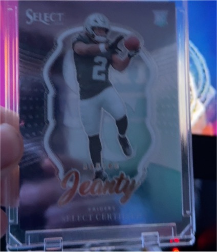 2025 Panini Select Certified Rookies #4 Ashton Jeanty — front