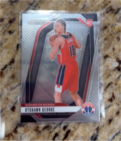 2024-25 Panini Prizm #257 Kyshawn George — front