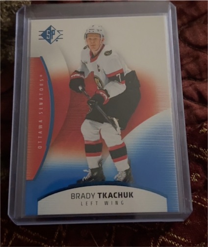 2025-26 Upper Deck SP #34 Brady Tkachuk — front