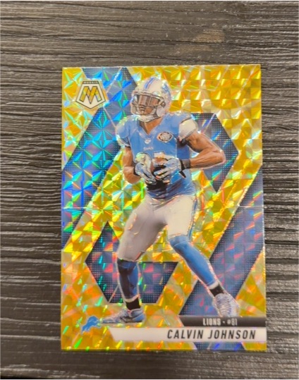 2025 Panini Mosaic #90 Calvin Johnson — front