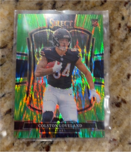2025 Panini Select #172 Colston Loveland — front