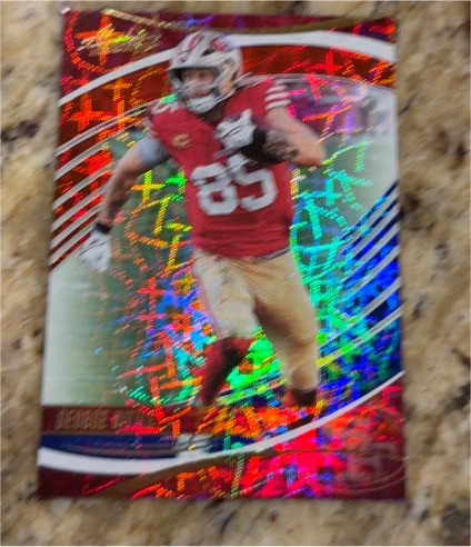2025 Panini Absolute #18 George Kittle — front