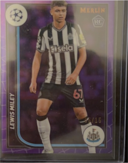 2023-24 Topps Merlin UEFA Club Competitions #67 Lewis Miley — front