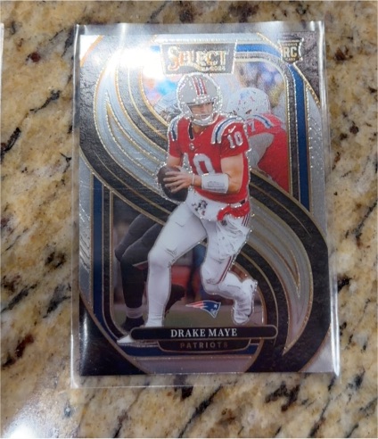 2024 Panini Select #113 Drake Maye — front