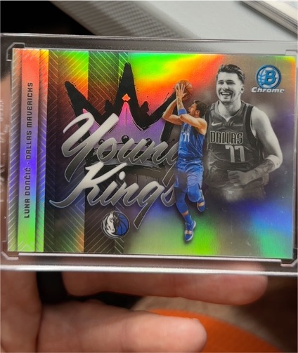 2025 Bowman Chrome #YK-2 Luka Dončić Young Kings — front