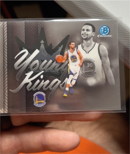 2025 Bowman Chrome Young Kings #YK-4 Stephen Curry — front