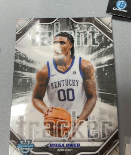 2025-26 Bowman Chrome Talent Tracker #TT-15 Otega Oweh — front
